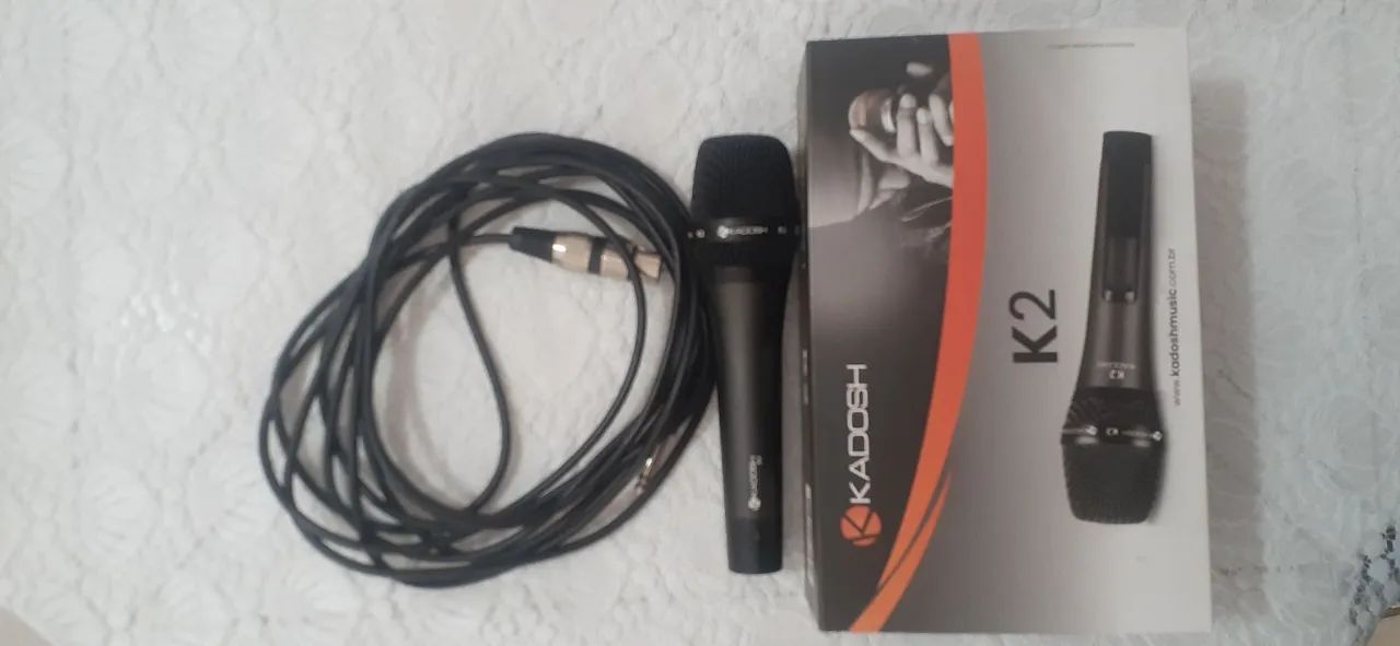 Microfone kadoch k2 semi novo  - Foto 2