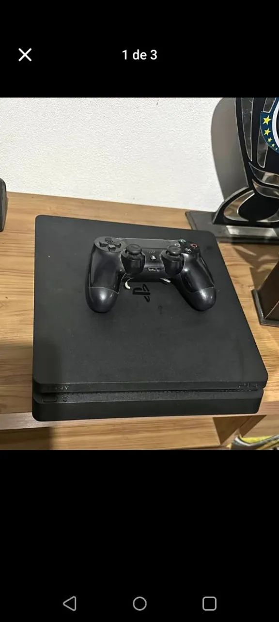 Ps4 slim 500g funcionando perfeitamente  - Foto 2