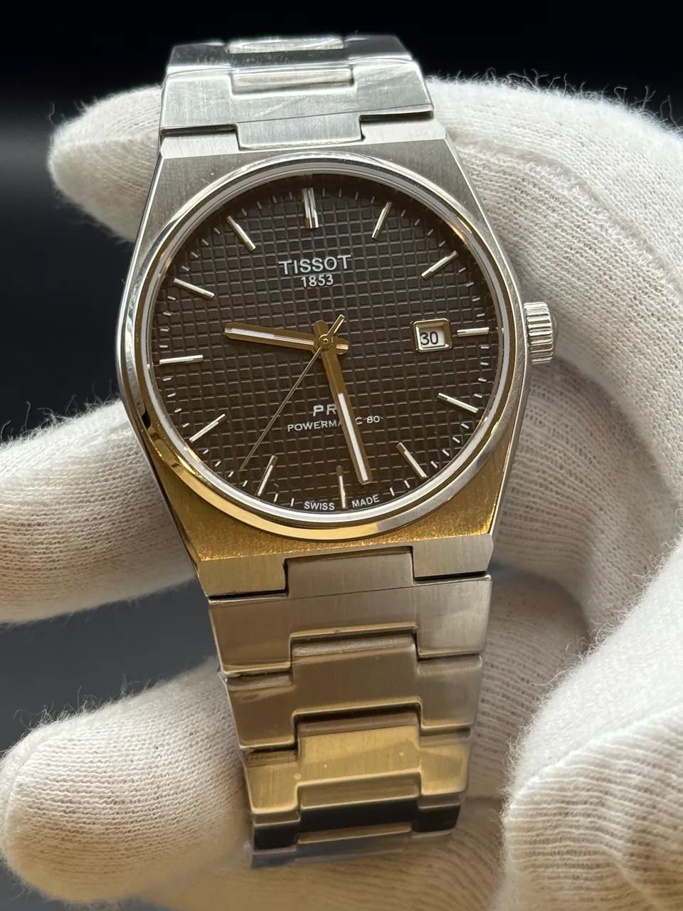 Relogio Tissot Prx - Automático - Preto Texturizado - 40mm - Prm AAA+ - Foto 2