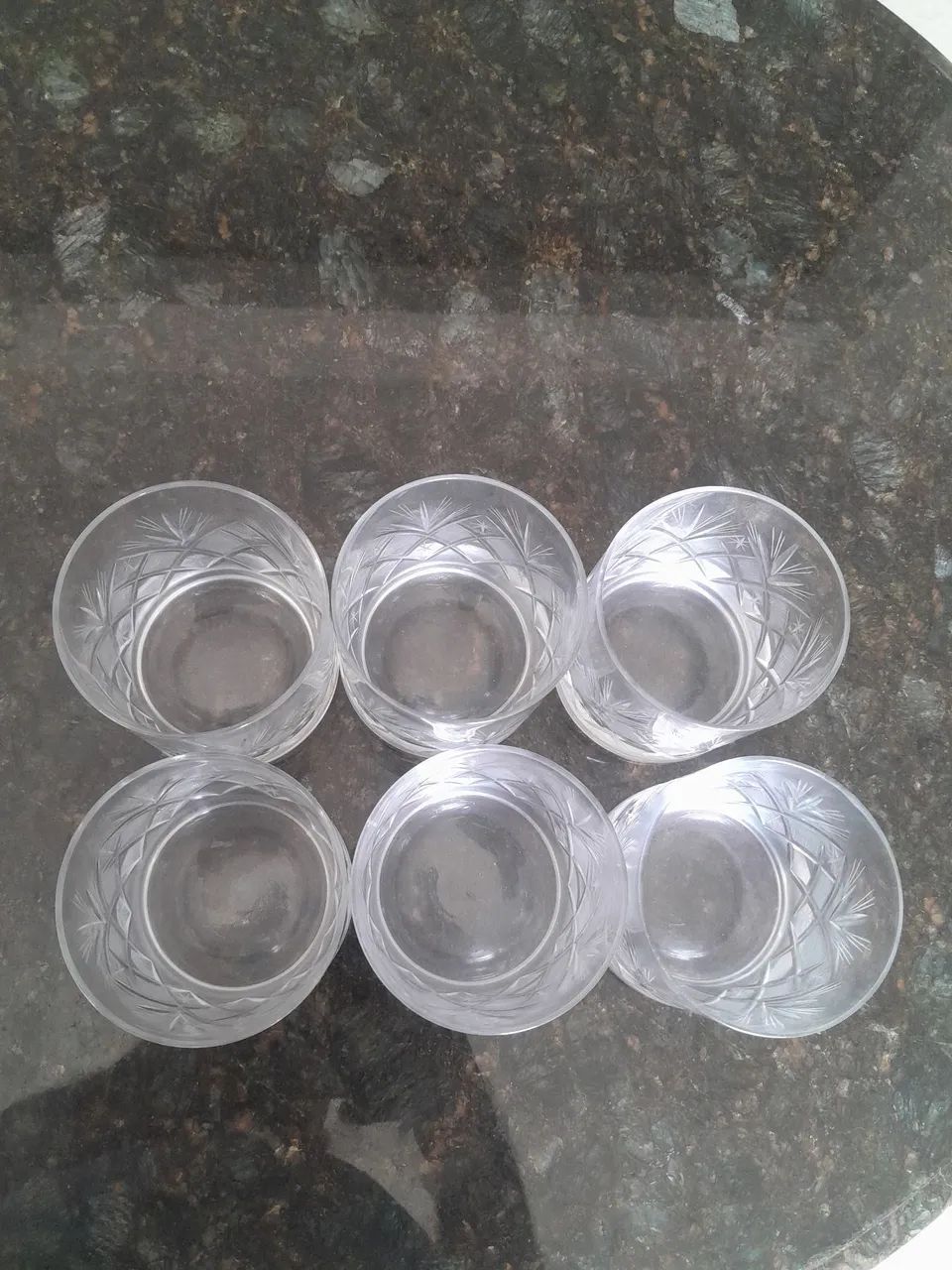 Conjunto 6 copos em cristal pata wisky - Foto 3