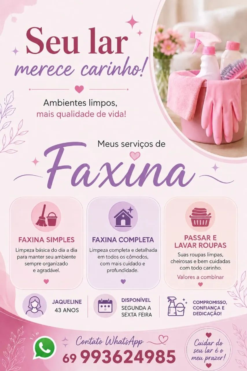 Faxineira 