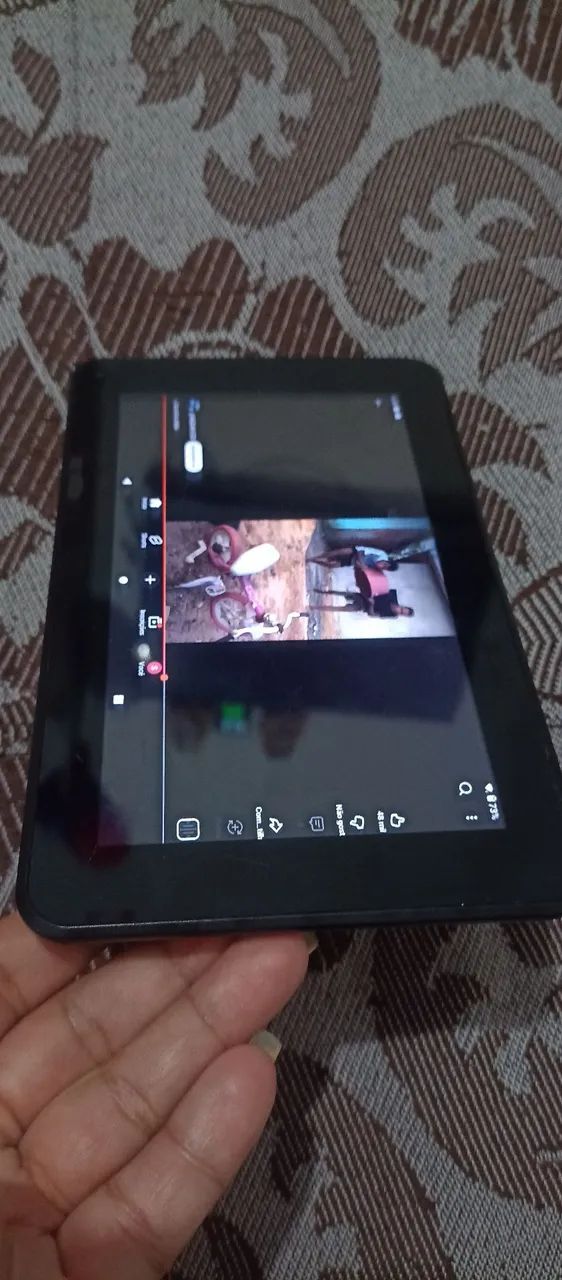 Tablet infantil Multilaser (defeito no touch screen)