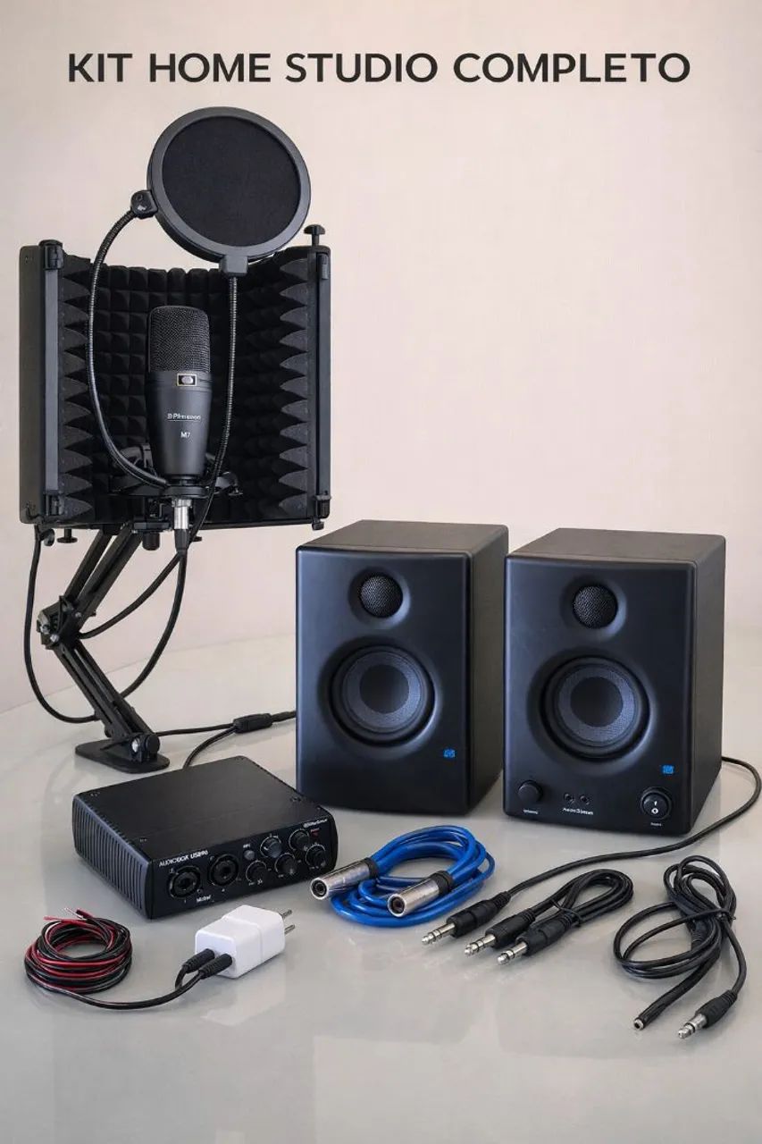 Home Studio Presonus para gerar renda!
