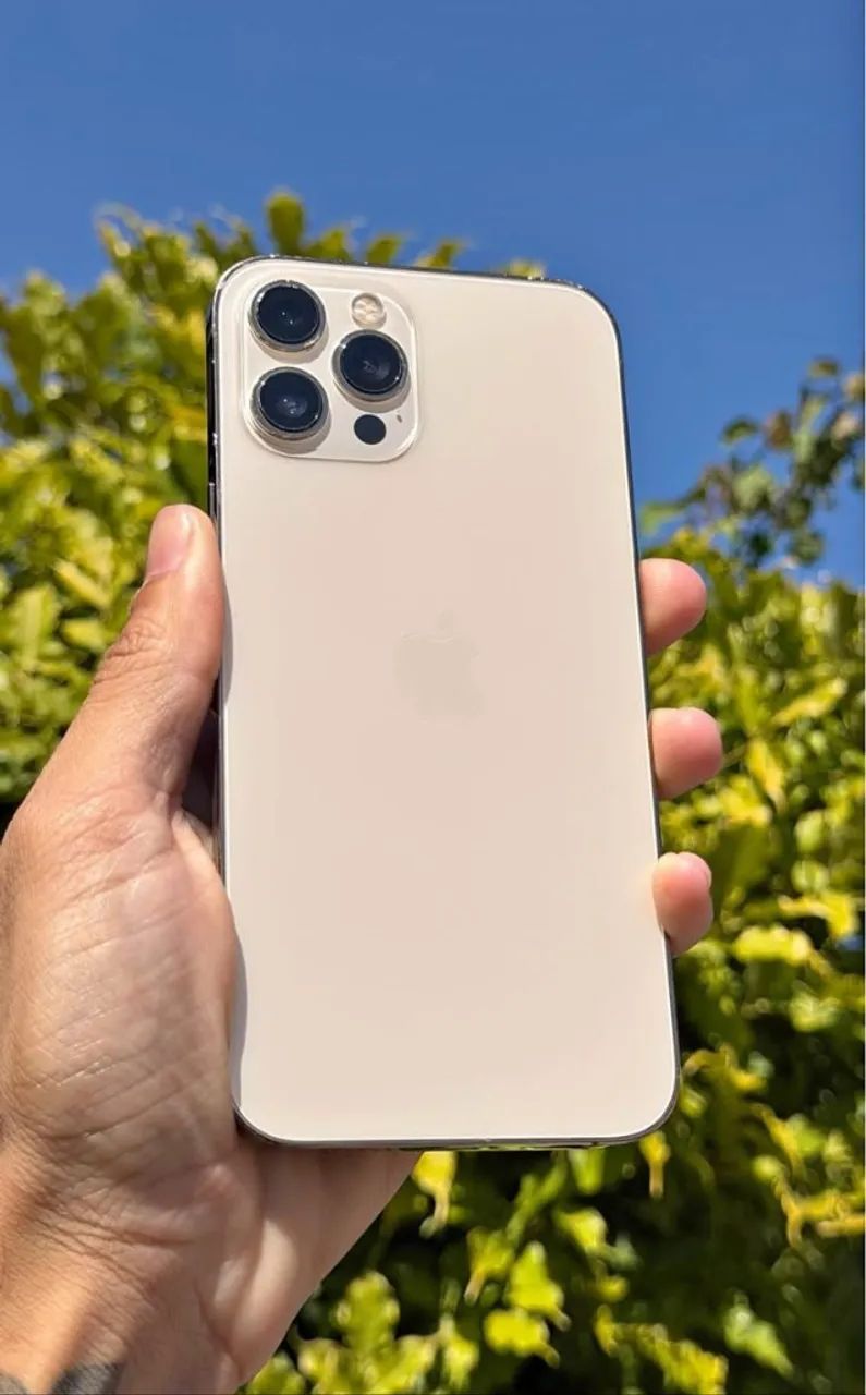Iphone 12 pro max gold 
