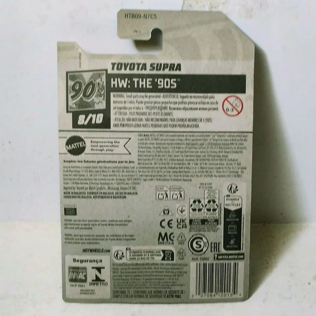 Hot Wheels Toyota Supra Green - Foto 3