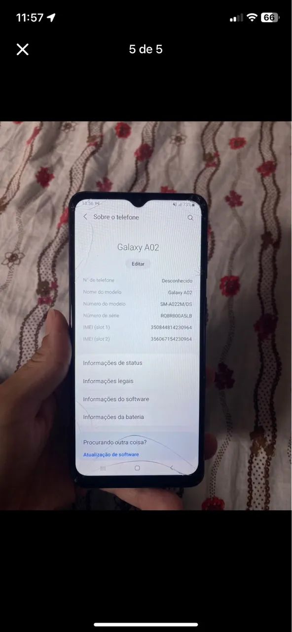 Celular Galaxy A02 - Foto 5