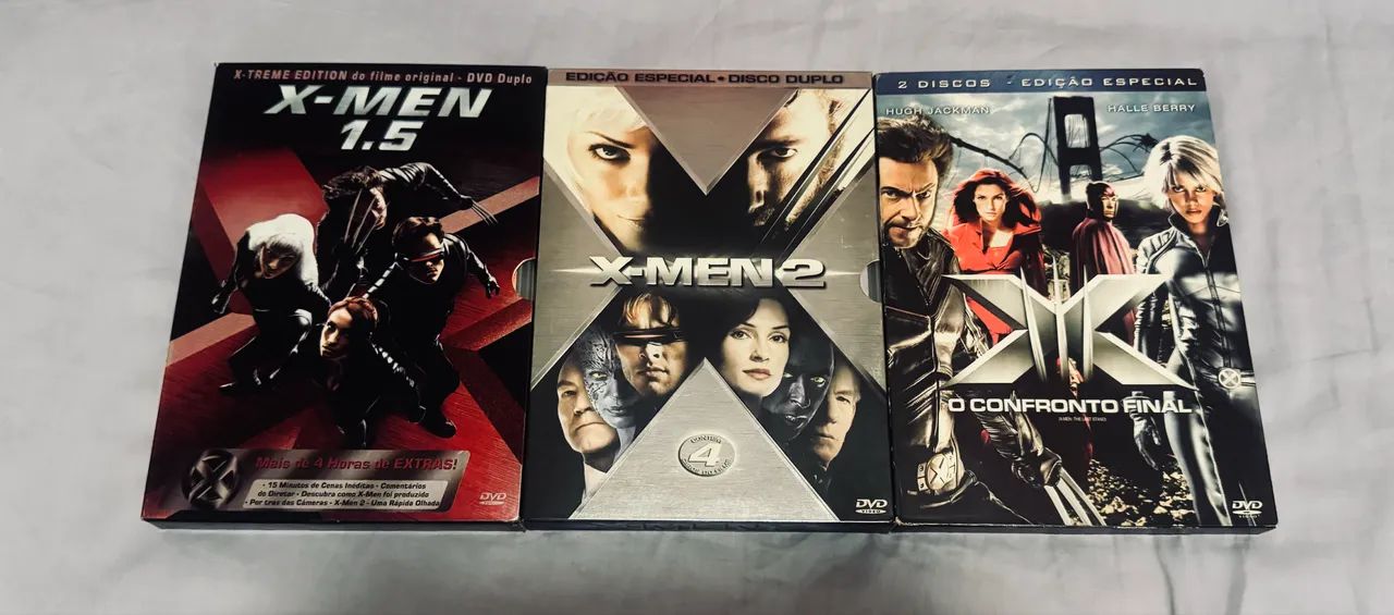 DVD Trilogia X-Men 