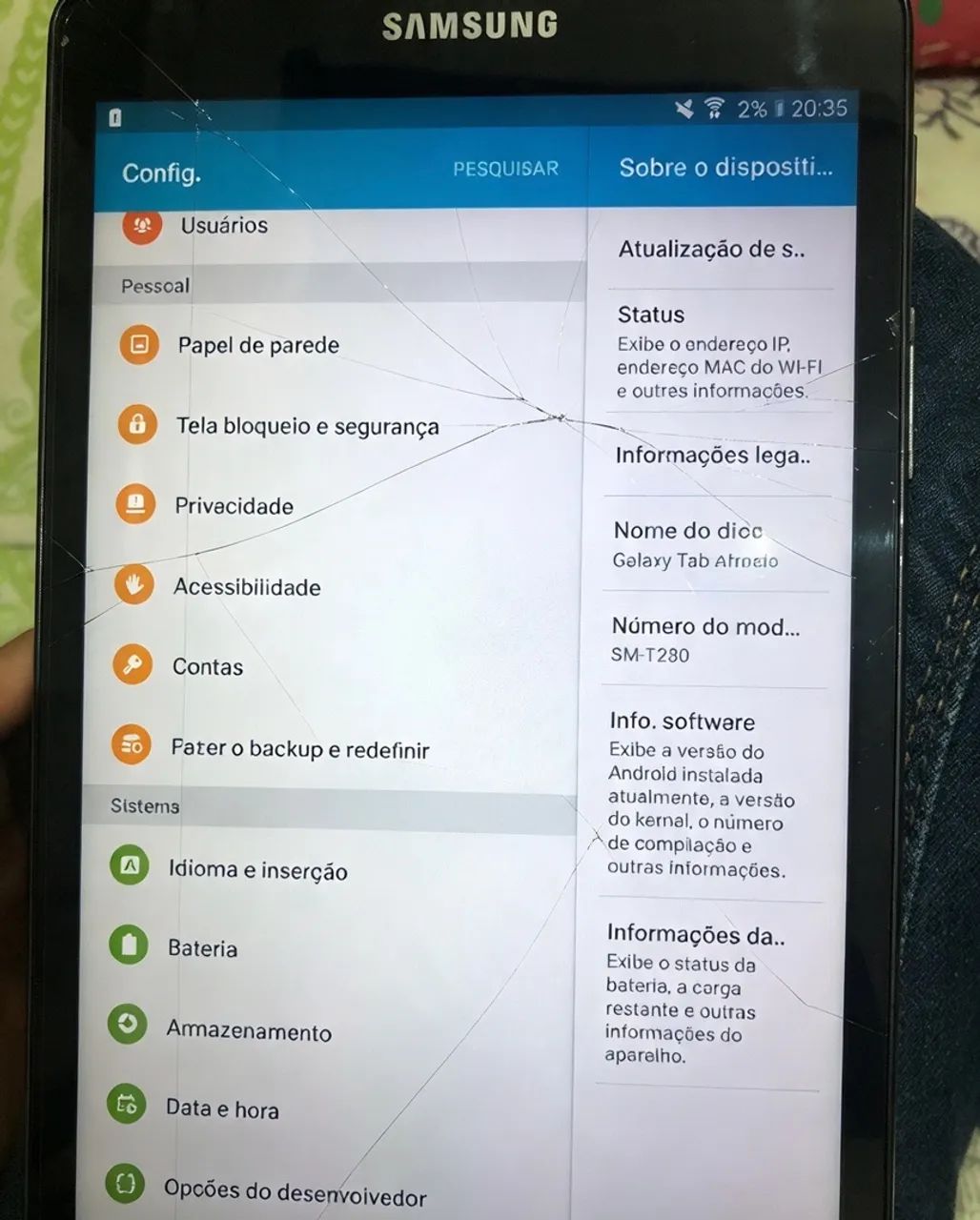 Tablet Samsung A6 - Foto 2