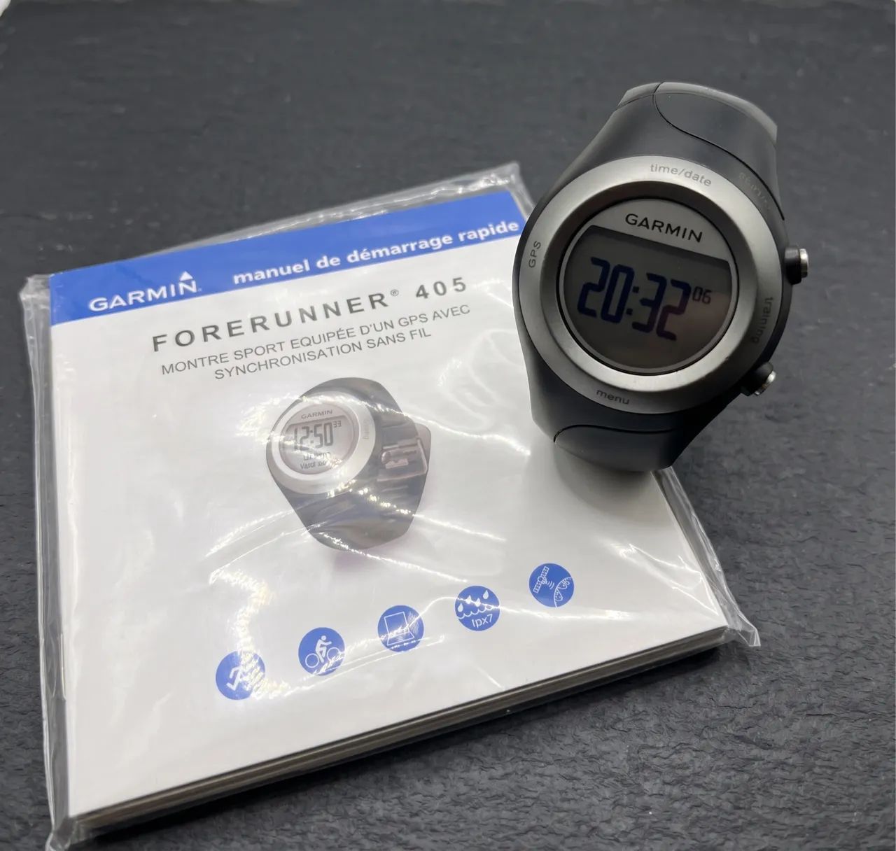 Relógio Garmin Forerunner 405 - GPS de Corrida com Touch Bezel - Foto 4