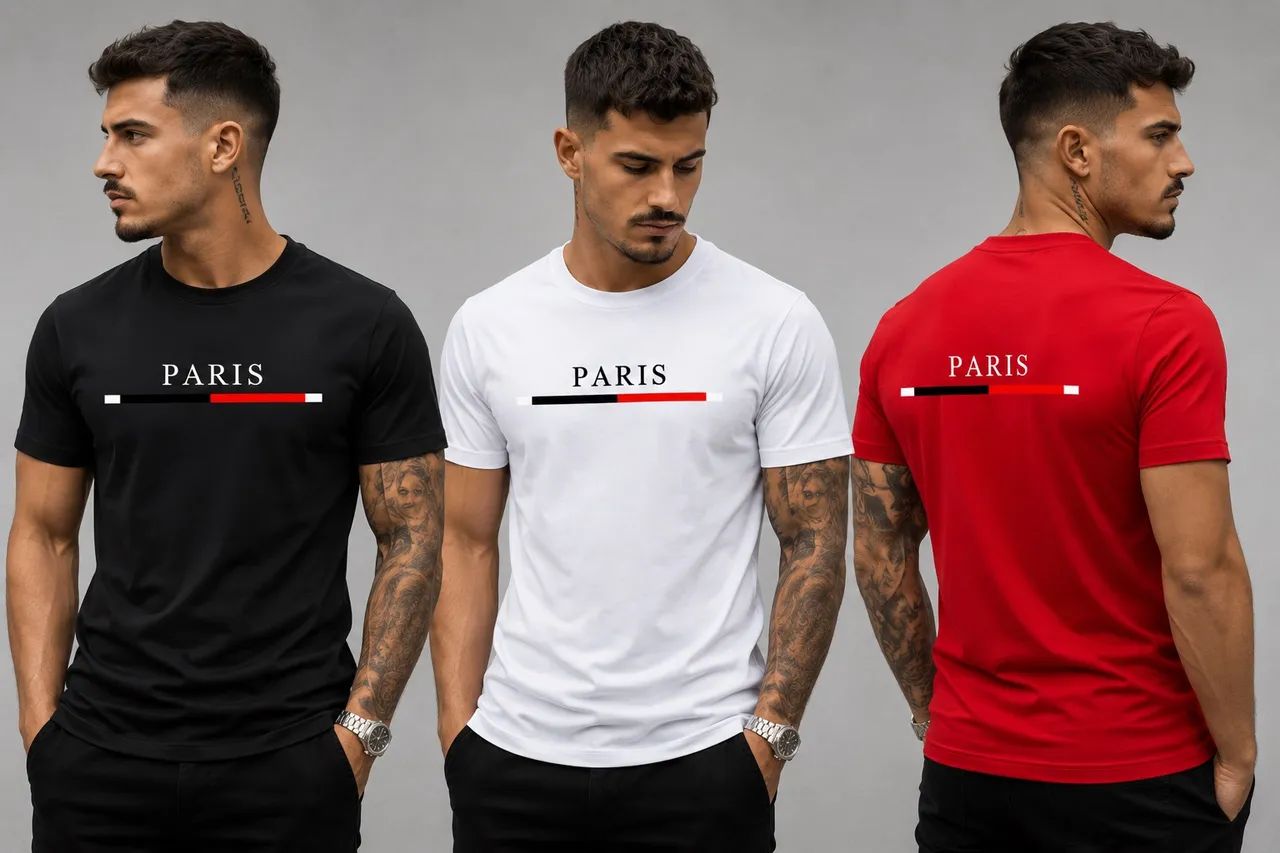 Kit camisas masculinas