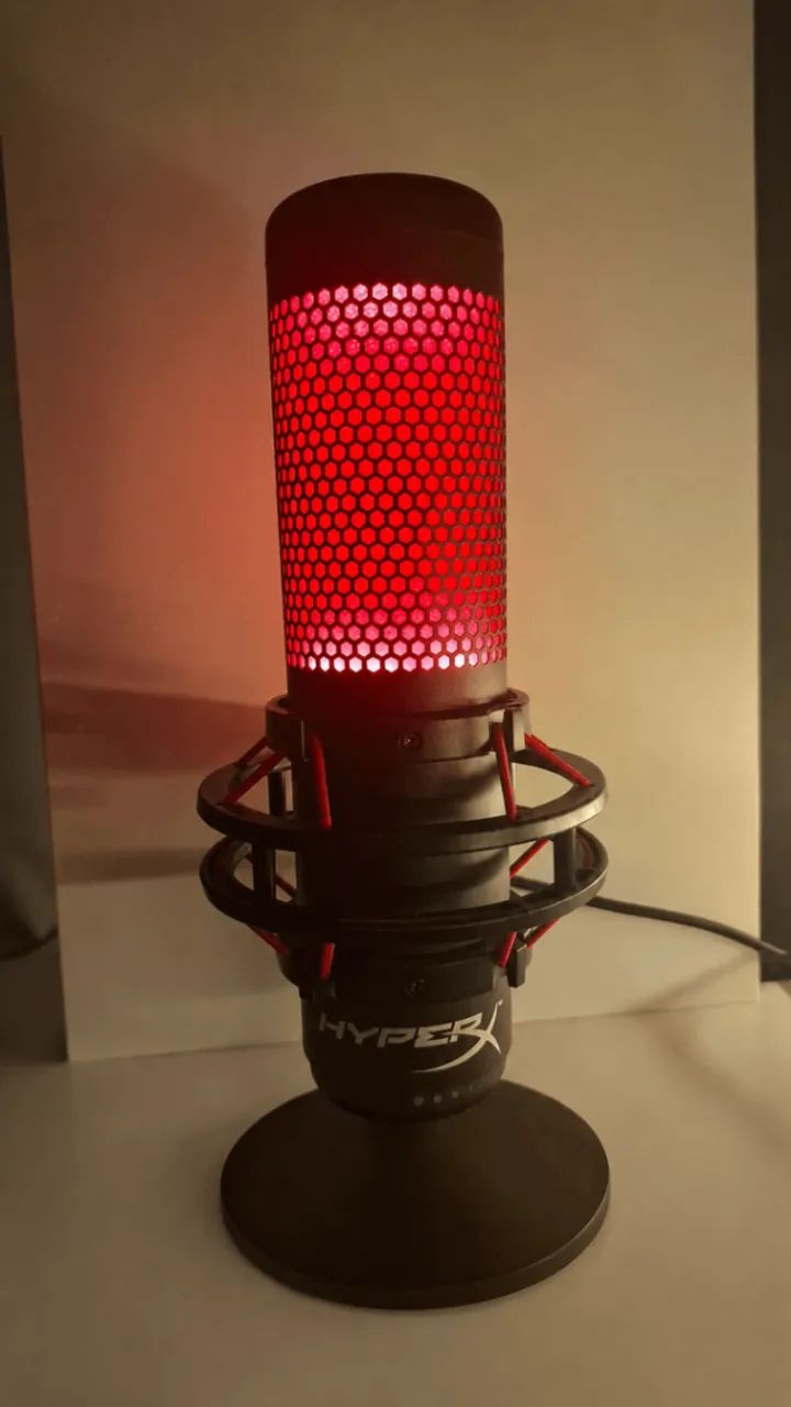 Microfone Hyperx Quadcast com Caixa - Foto 5
