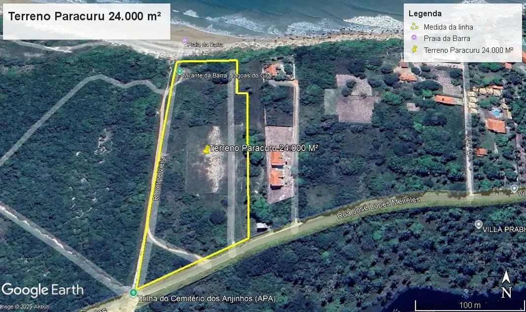 Terreno a venda com vista mar em  Paracuru - CE. - Foto 3