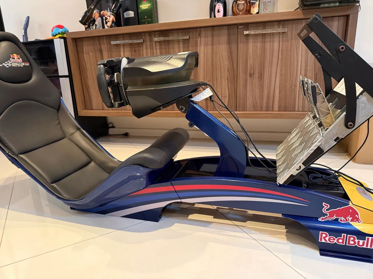 Cockpit Playseat F1 Red Bull Racing - Excelente Estado - Foto 5