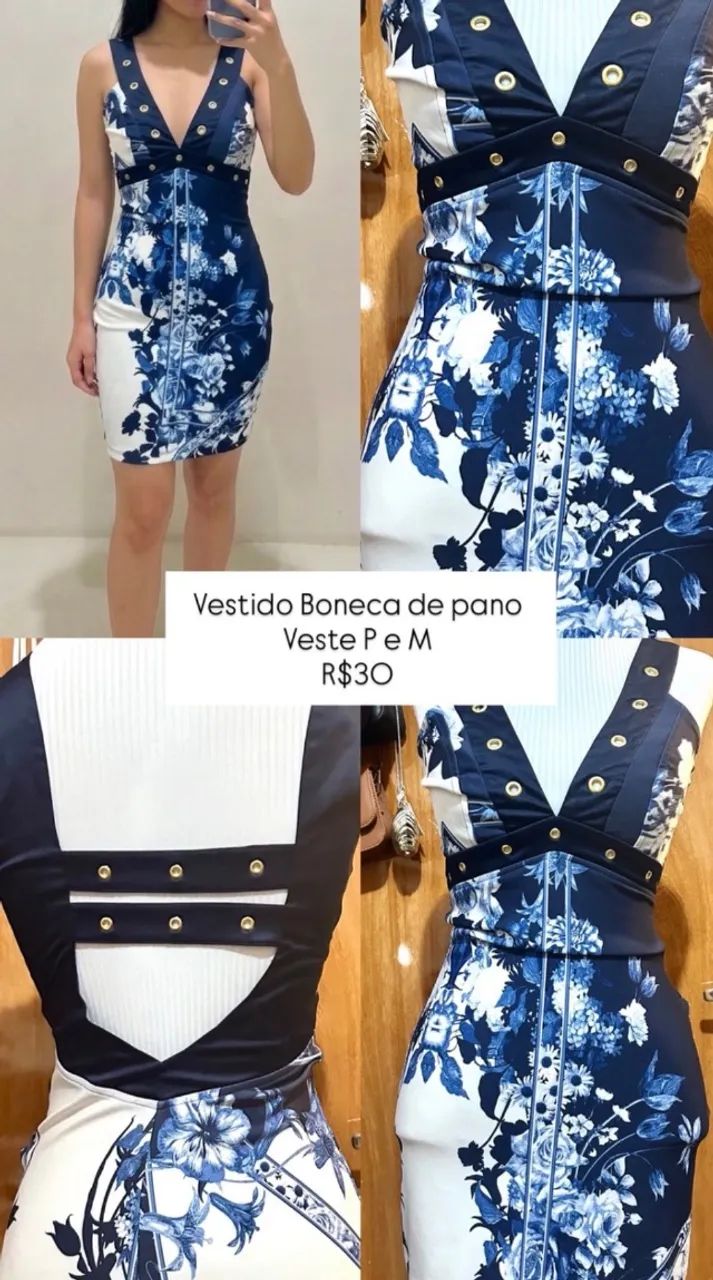 Vestido boneca de ferro 