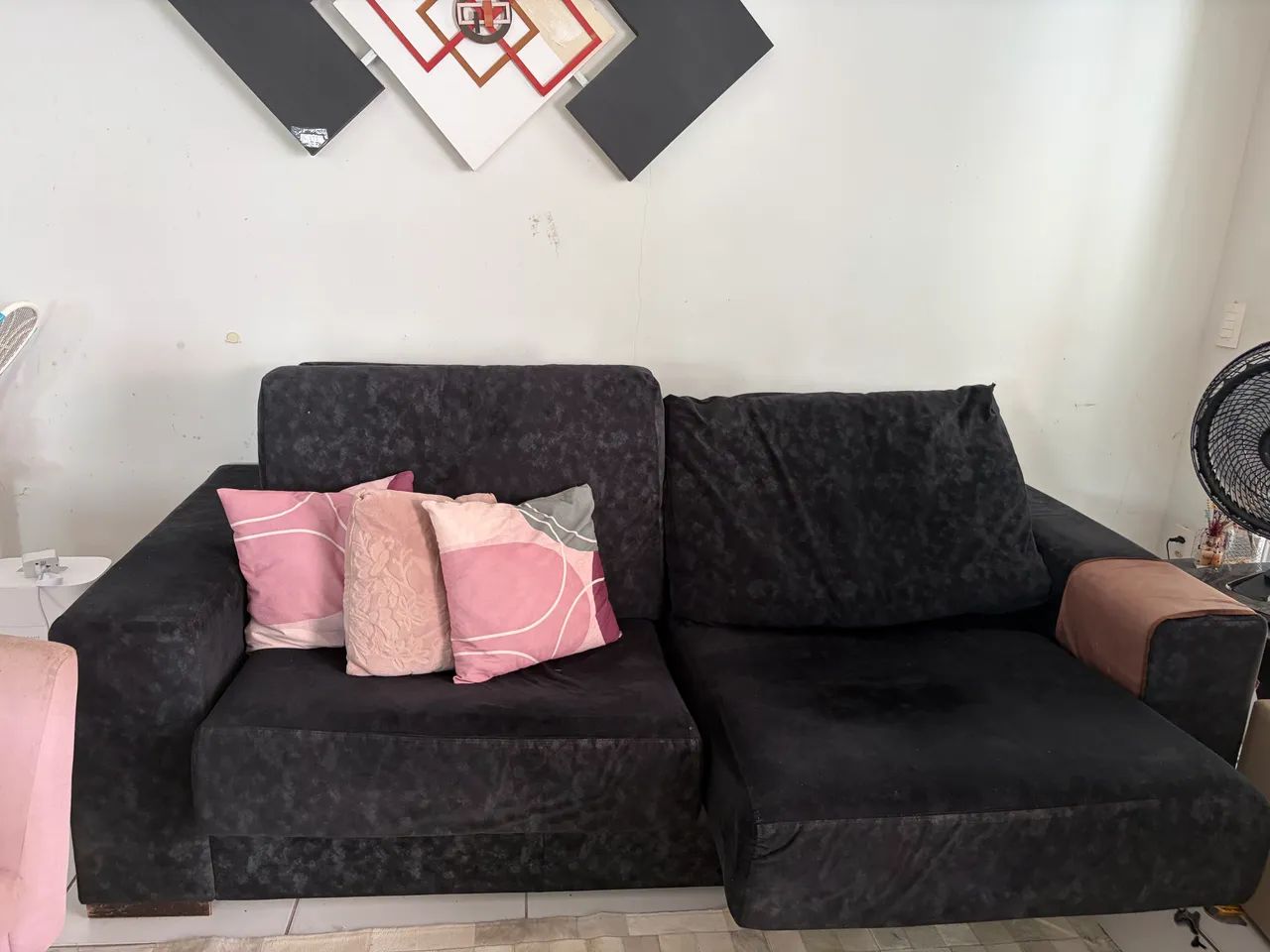 Sofa 4 lugares retratil