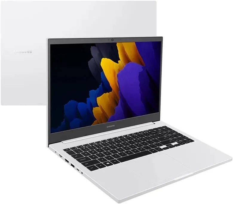Notebook Samsung branco 