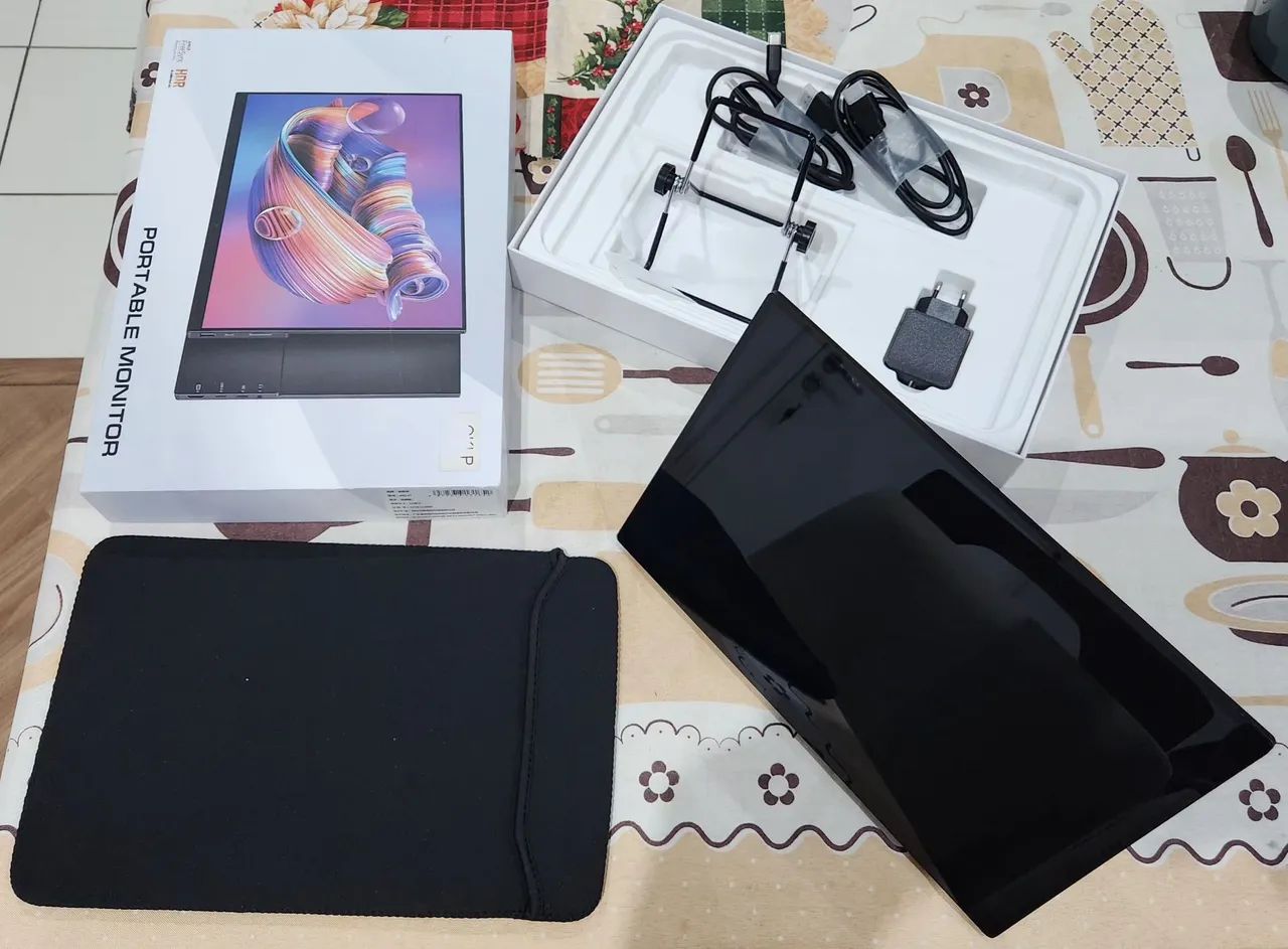 Monitor Portátil Weichensi(VCHANCE) AQ14T 14 polegadas Touch IPS 2.2K USB-C<br><br>HDMI - Foto 2