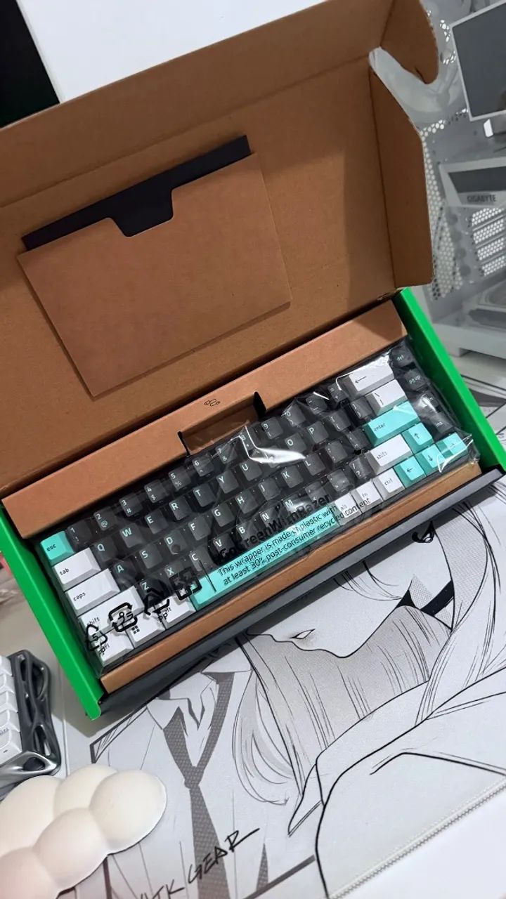 Teclado Razer Reclusa X Mini Novo - Foto 2