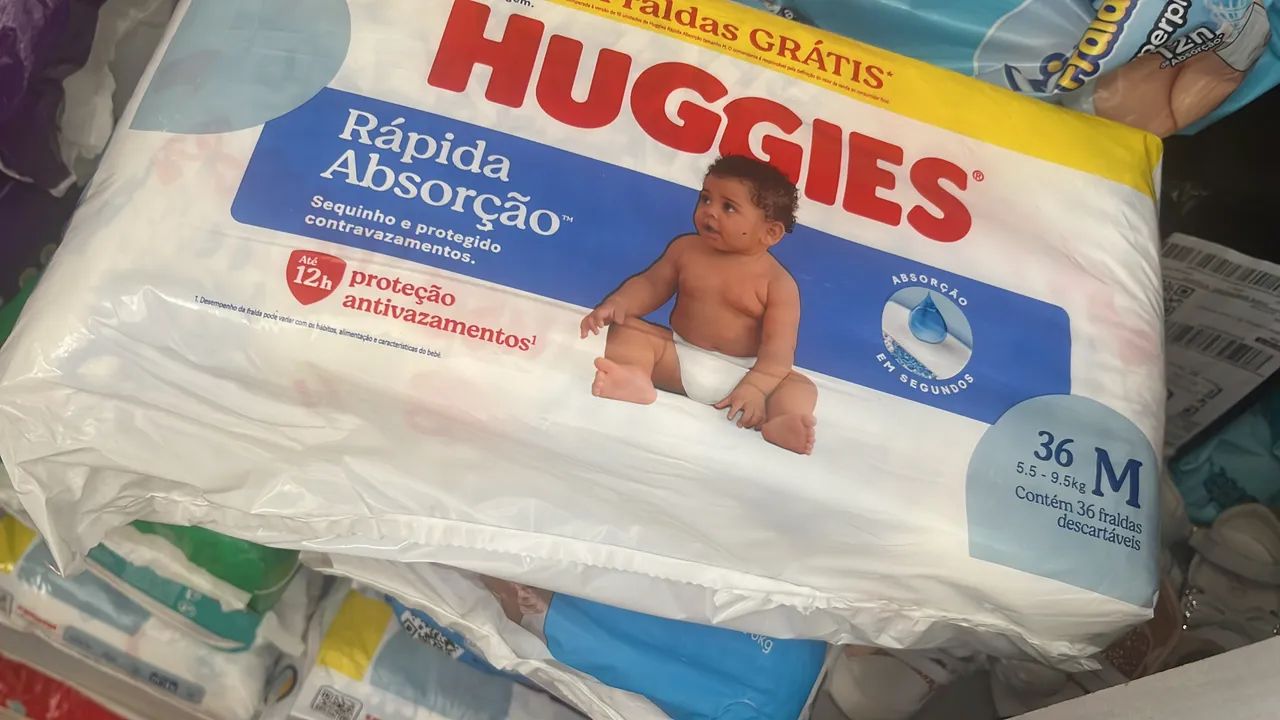 Fralda Huggies M