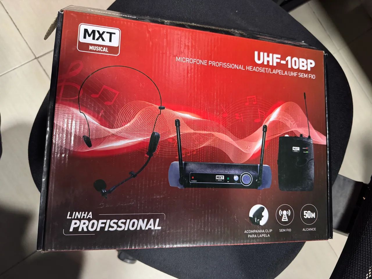 Microfone headset/ lapela  - Foto 2
