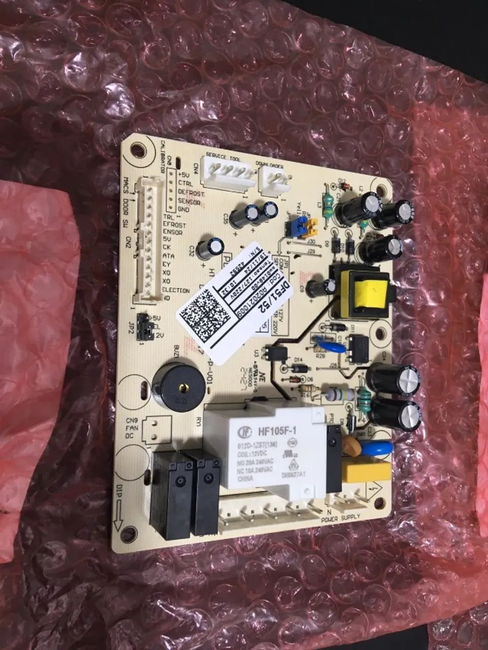 Placa de Potência Refrigerador Electrolux DF52 / DF52X - Códigos 64502201 / A02021009 - Foto 2