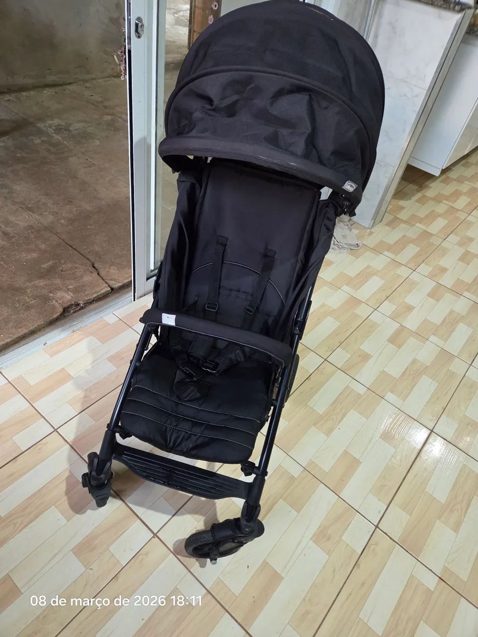 Carrinho De Bebê - Lite Way 4 - Jet Black - De 0 A 15 Kg  - Foto 5