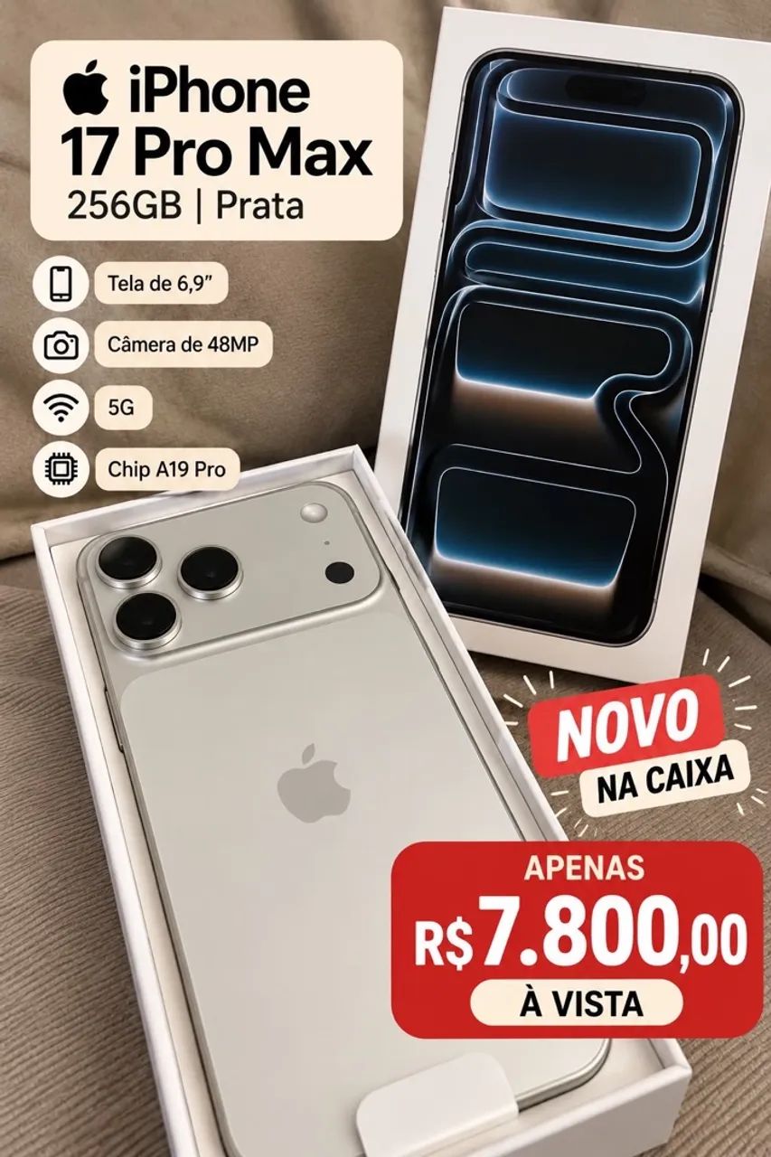 iPhone 17 Pro Max 256 Silver