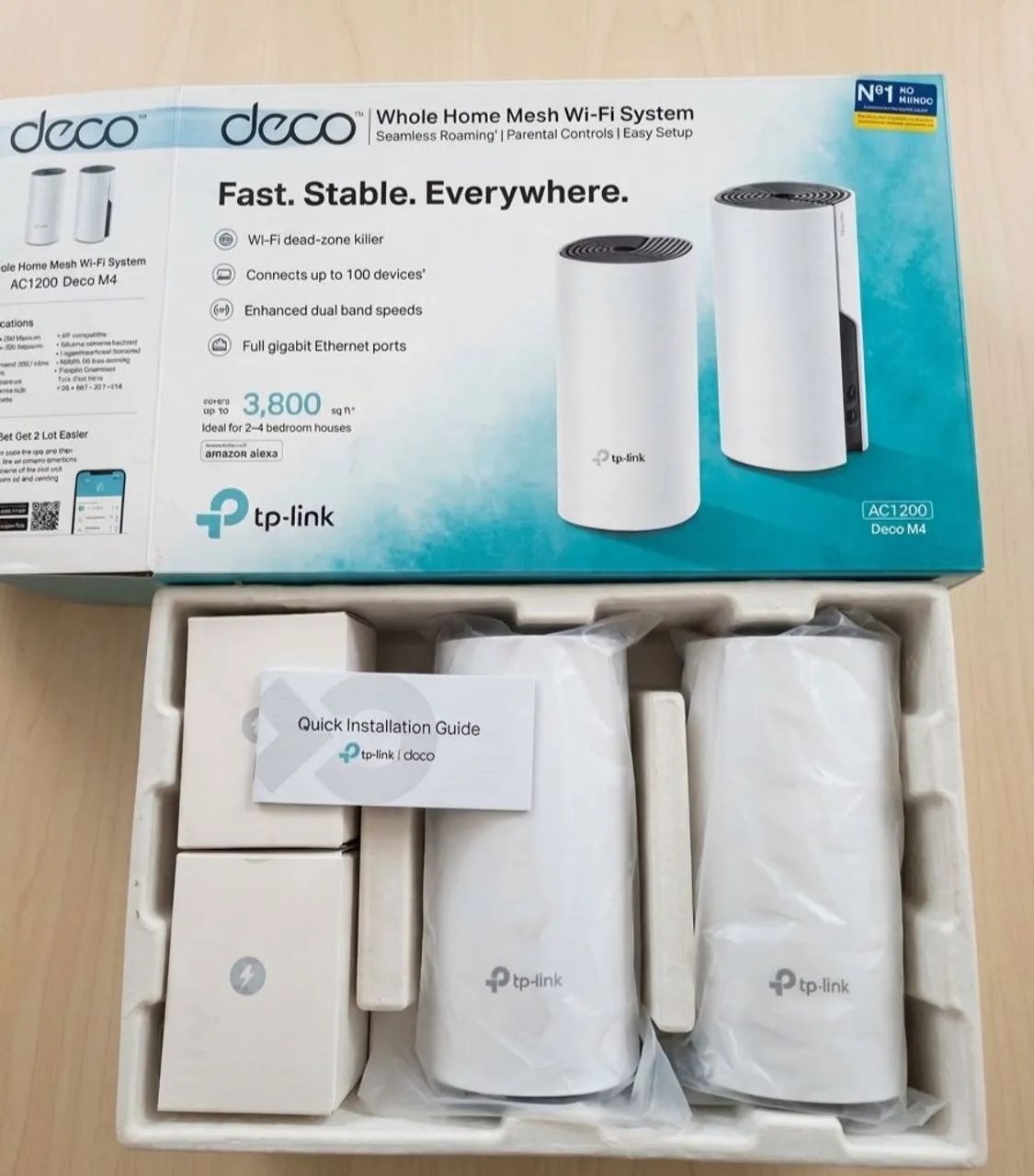 Kit Roteadores TP-LINK Deco M4 Wi-Fi Mesh - Foto 2