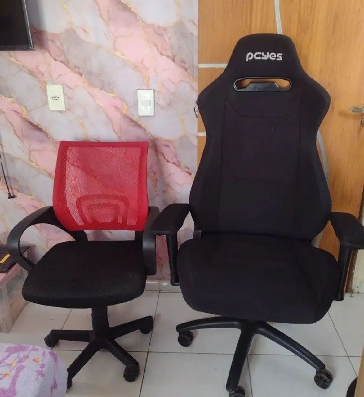 Cadeira gamer+escritório valor 500