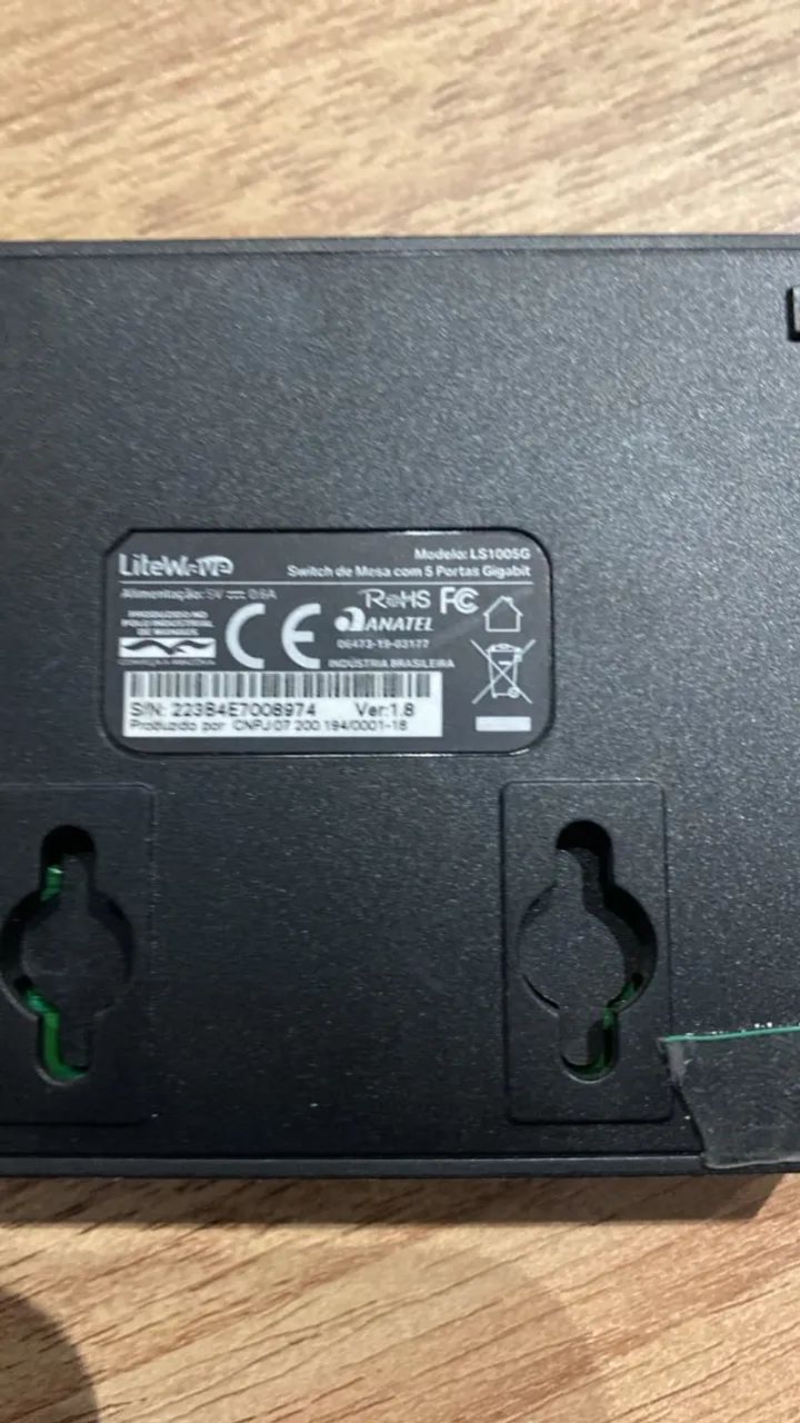 Switch, TP-Link, 5 portas - LS1005G - Foto 3