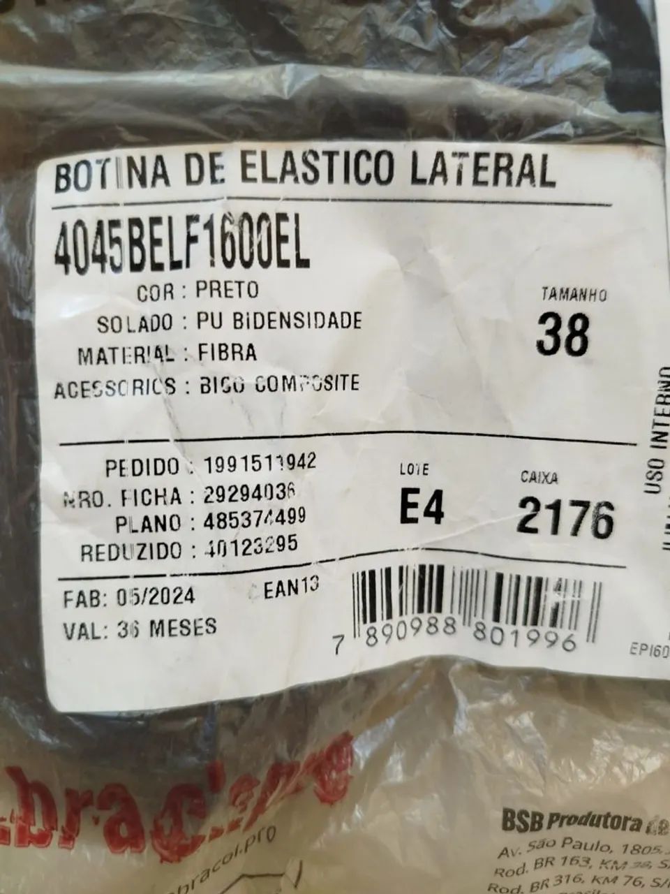 Sapato de segurança Bracol - Foto 5