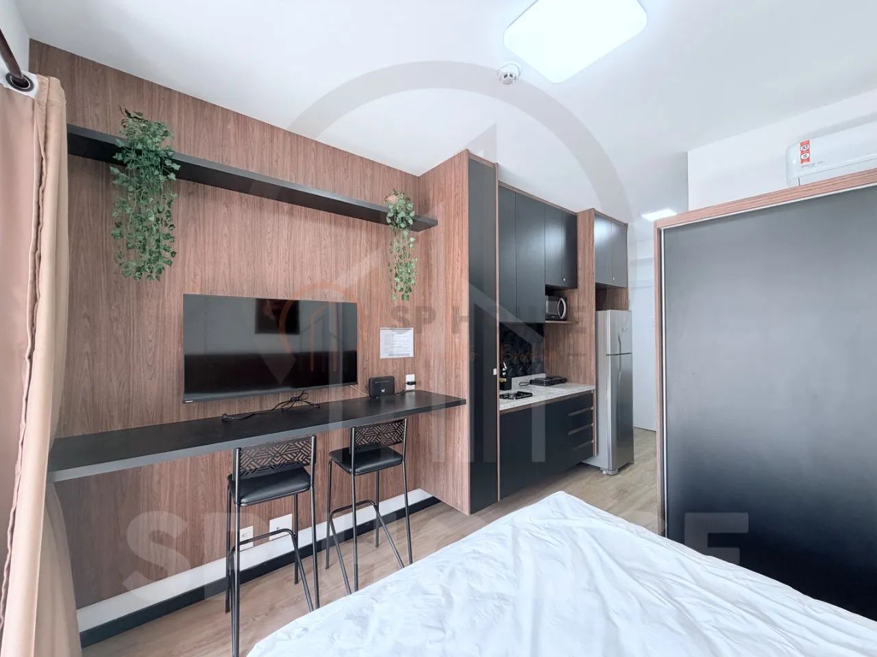 Studio mobiliado para locação Moema, 1 quarto, 1 banheiro, varanda, 29m², - Foto 2