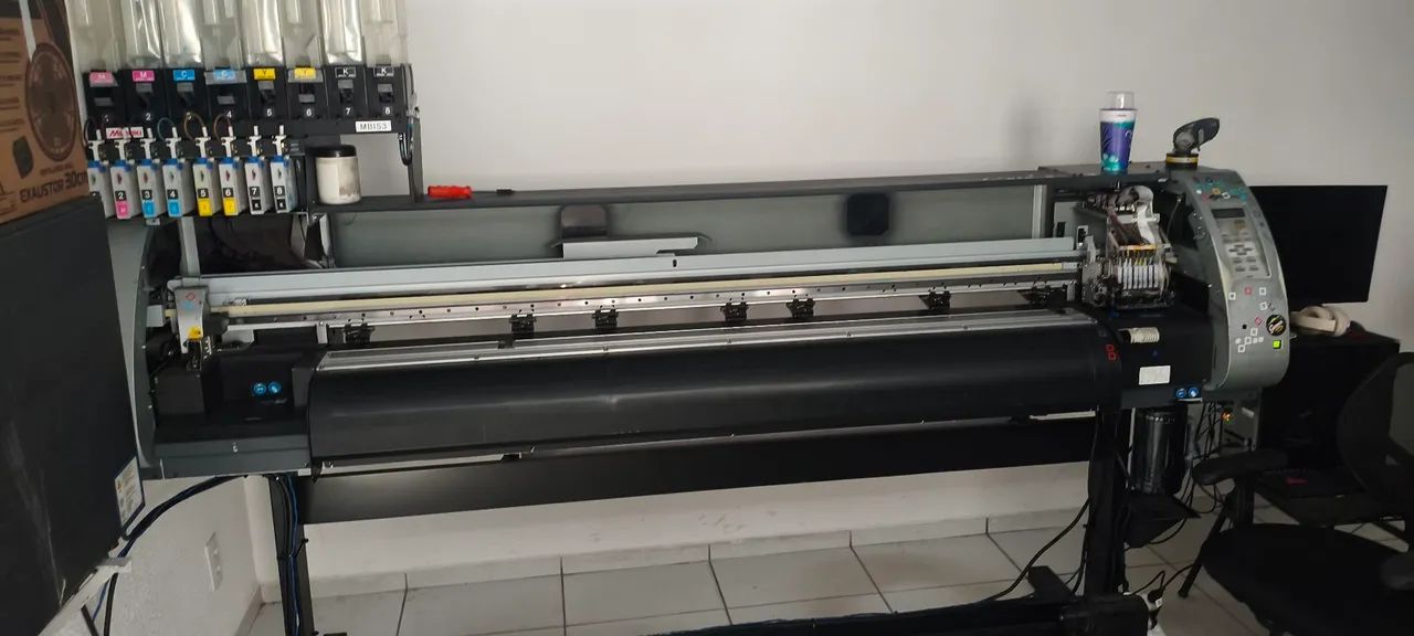 Impressora Mimaki, Laminadora e Solda banmer.Equipamentos para comunicação visual. - Foto 2