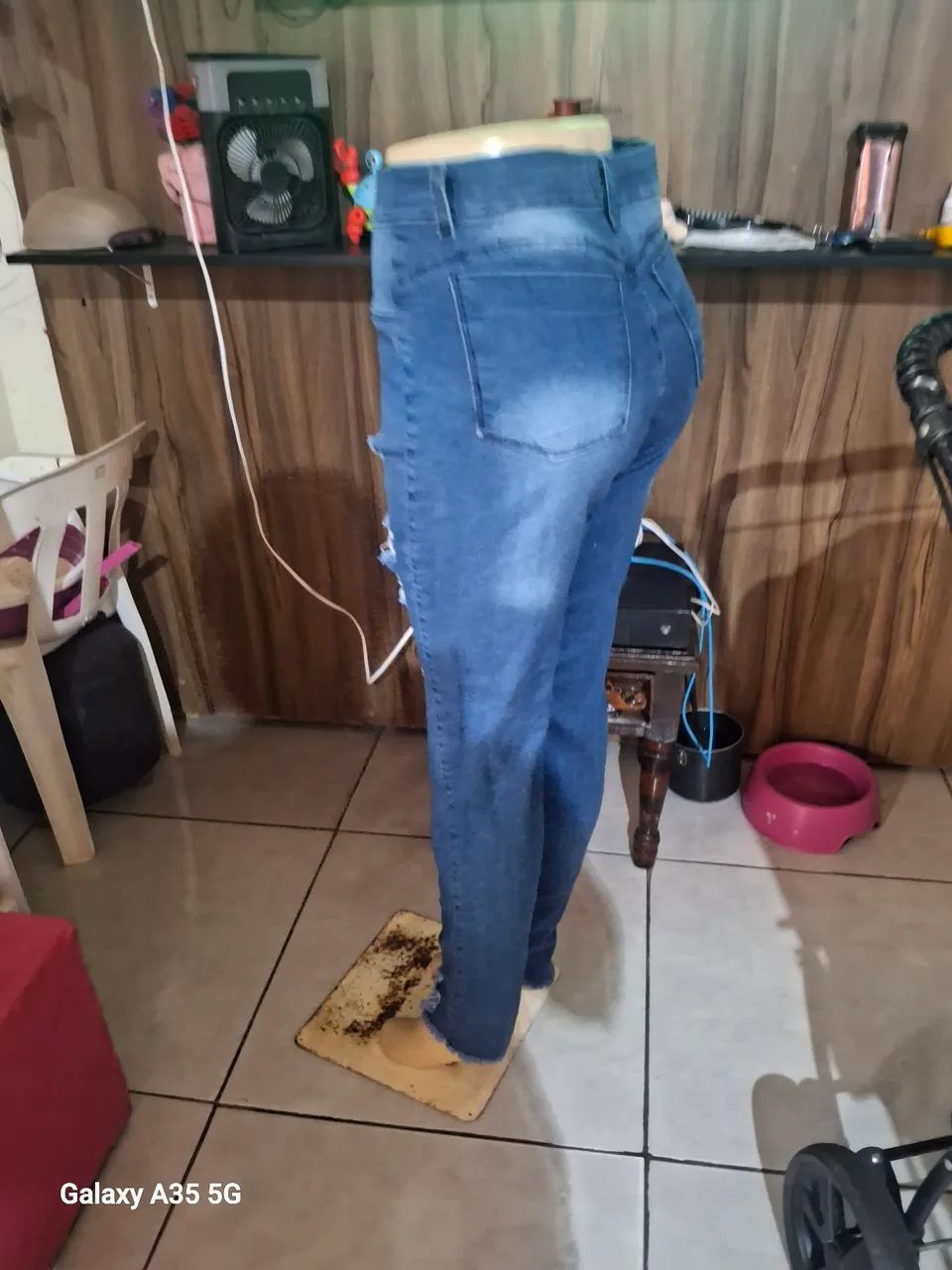 Calça jeans T 44 - Foto 2