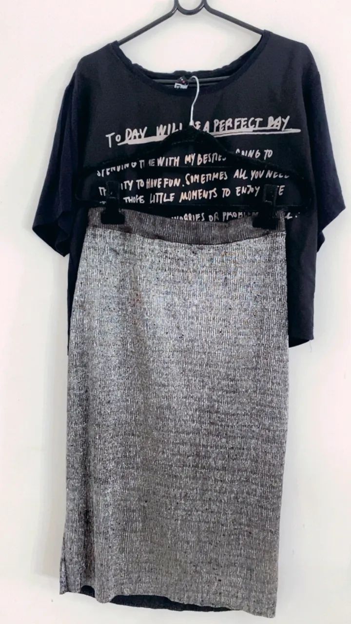 Conjunto Urban Alk saia e bata Chou Chou  TAM m - Foto 3