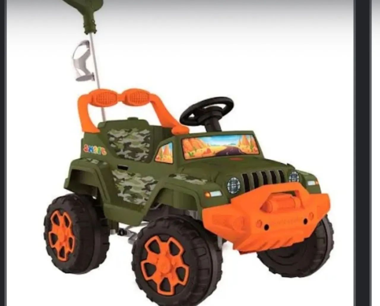 Carrinho bandeirante 