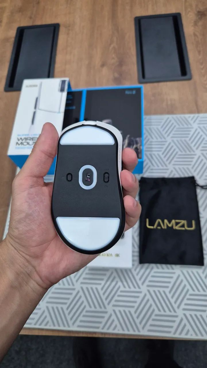 Mouse Lamzu Paro aurora+ receptor 8k - Foto 3