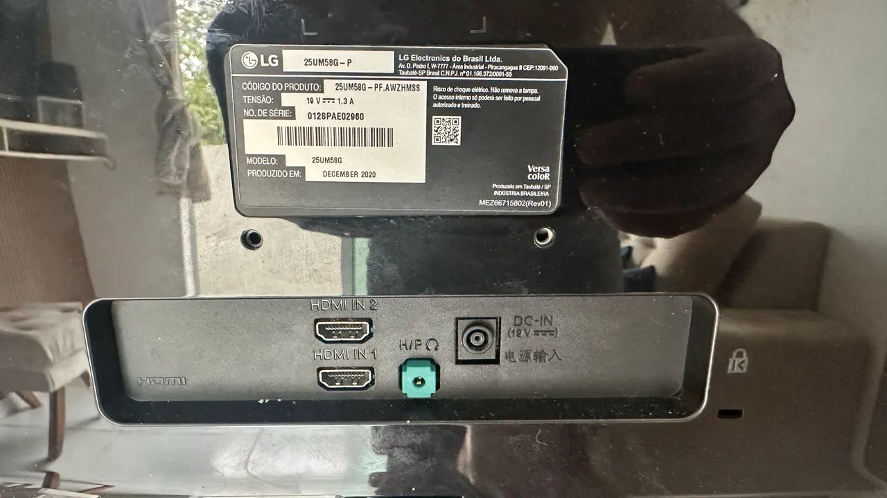 Monitor LG 25 polegadas NOVÍSSIMO  - Foto 3