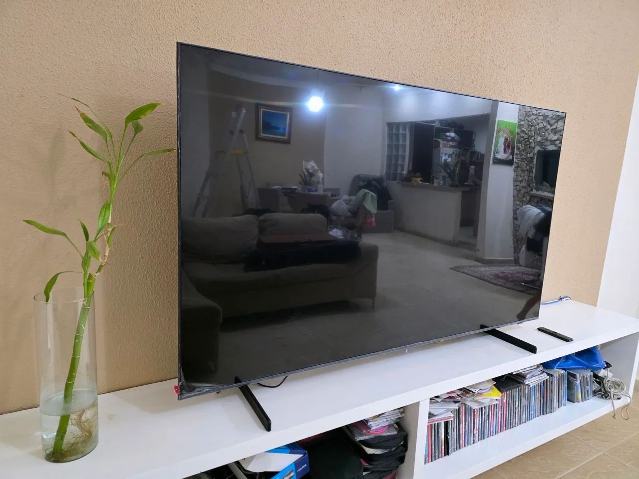 Smart TV Sansung 65" 4k Qled - Foto 4