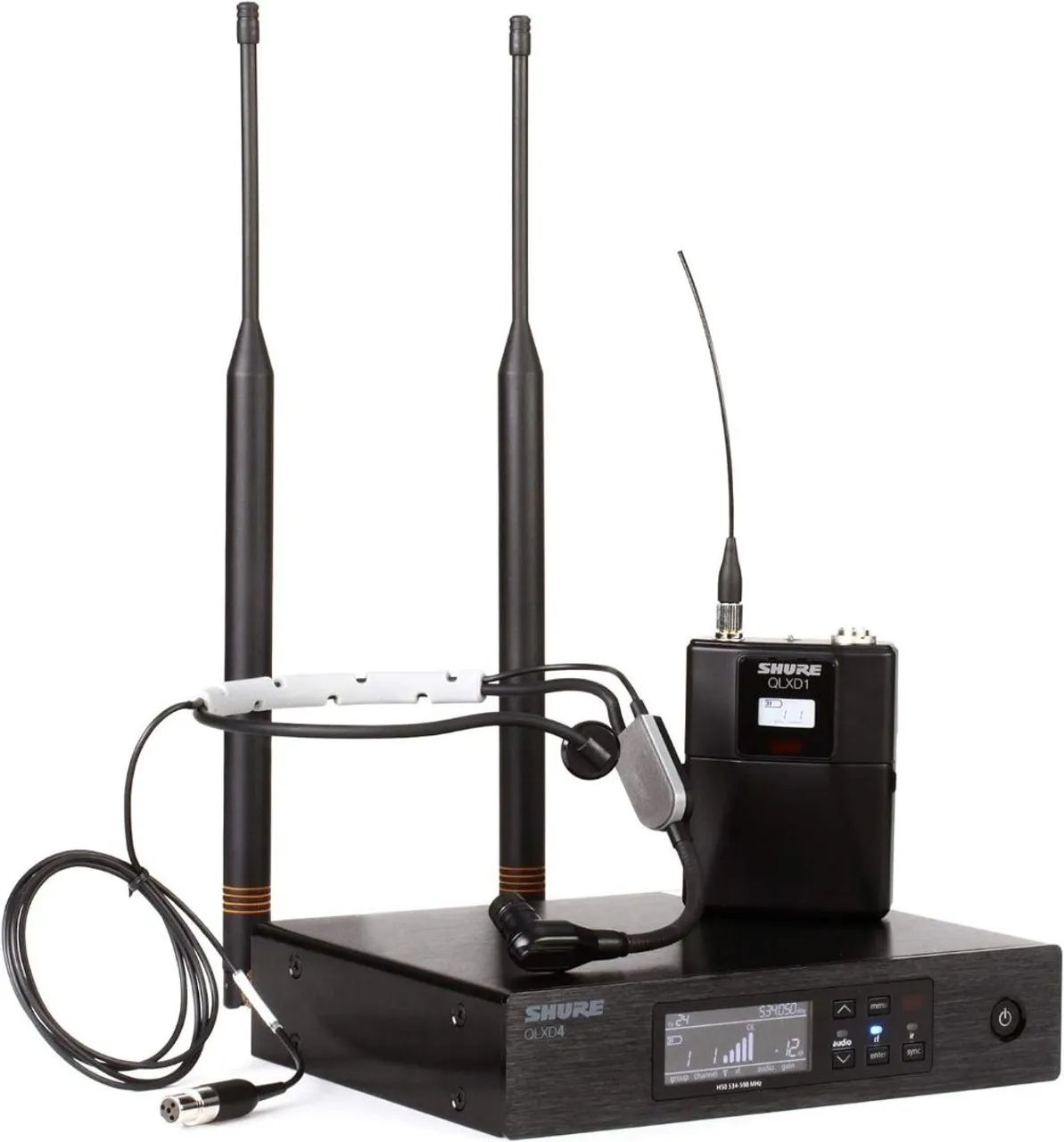 Microfone Headset Profissional SM35 Sem fio QLXD14 SM35 L50 