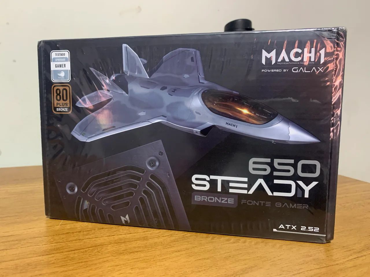 Fonte Galax Mach1 Steady 650W 80 Plus Bronze | Lacrada 