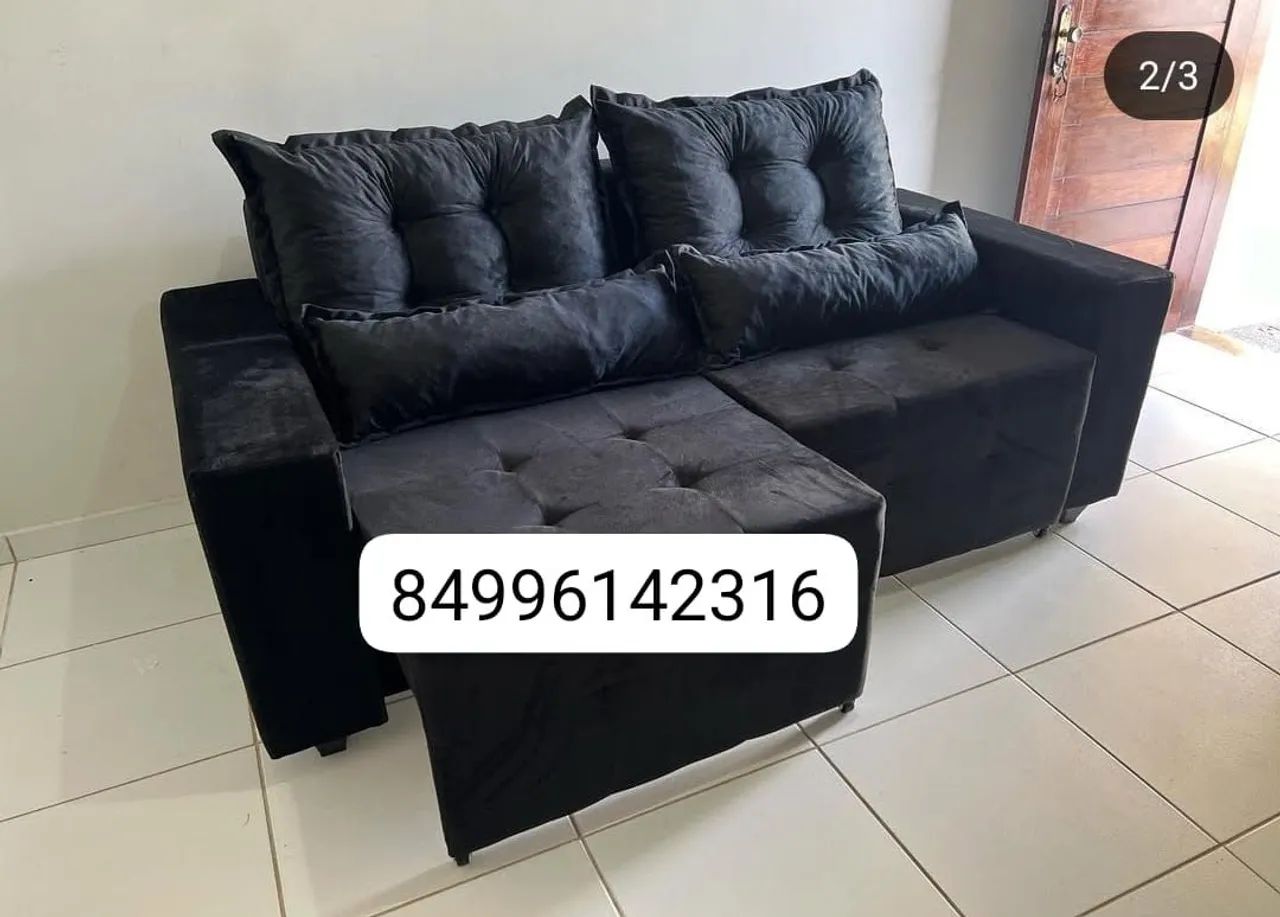 Sofá Retrátil de 2 MT de comprimento  - Foto 2