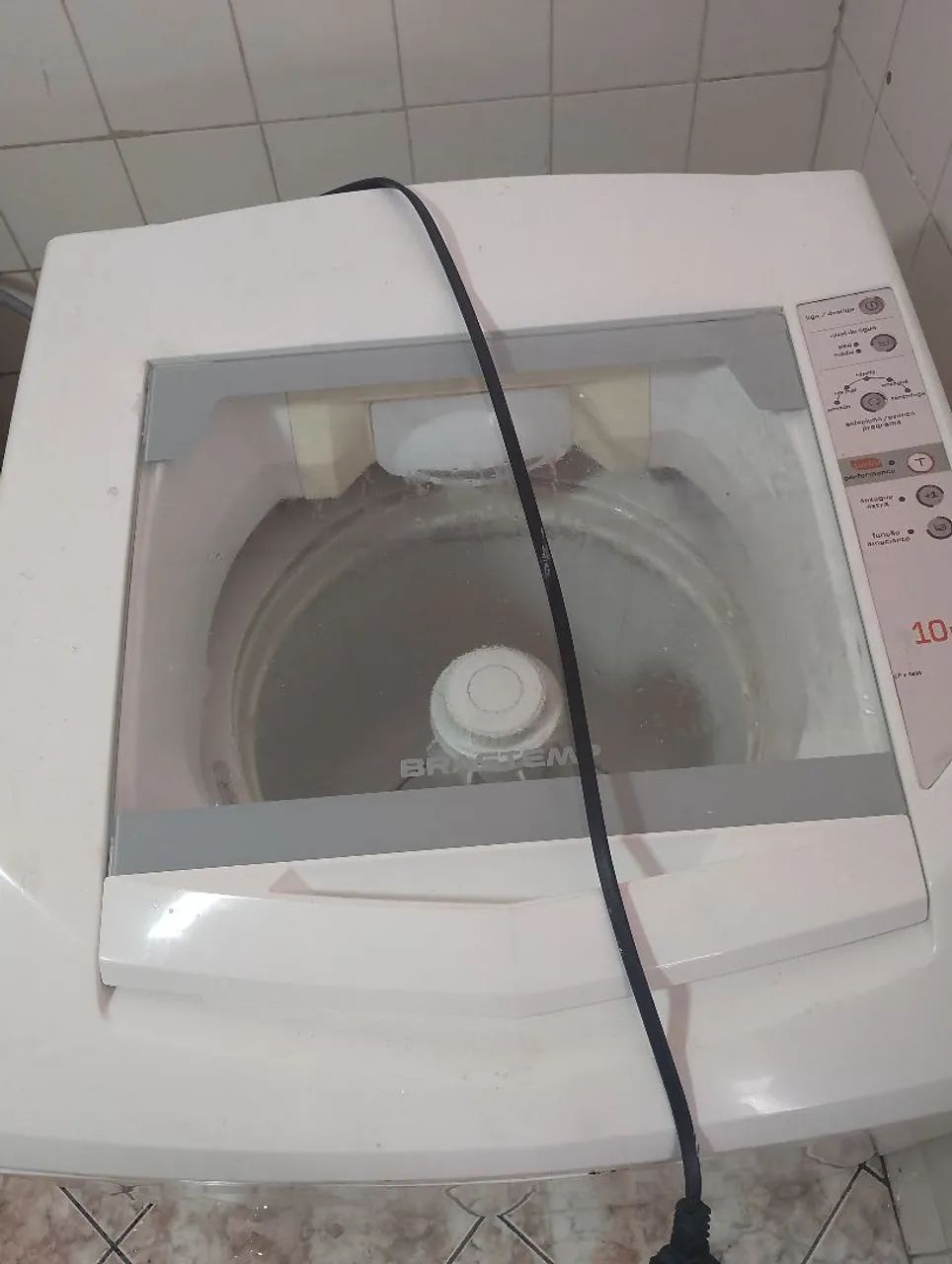 Máquina de lavar roupa Brastemp 10 kilos funcionando! - Foto 3