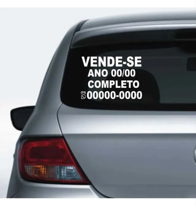 ADESIVO AUTOMOTIVO PERSONALIZADO - Foto 3