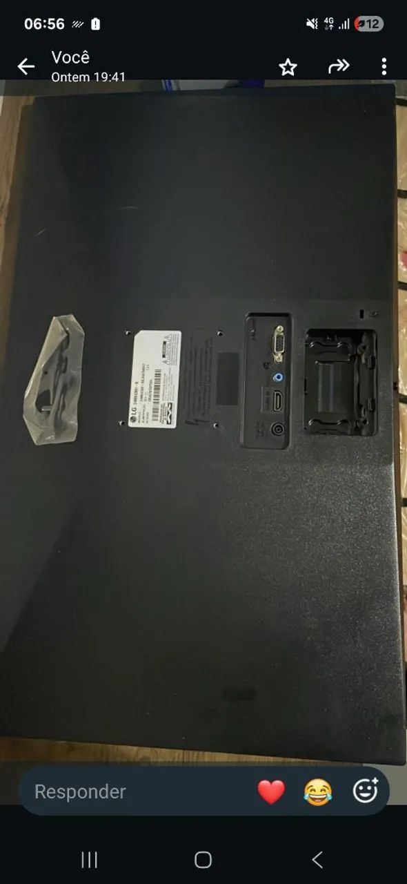 Monitor LG 24 pl novo  - Foto 2