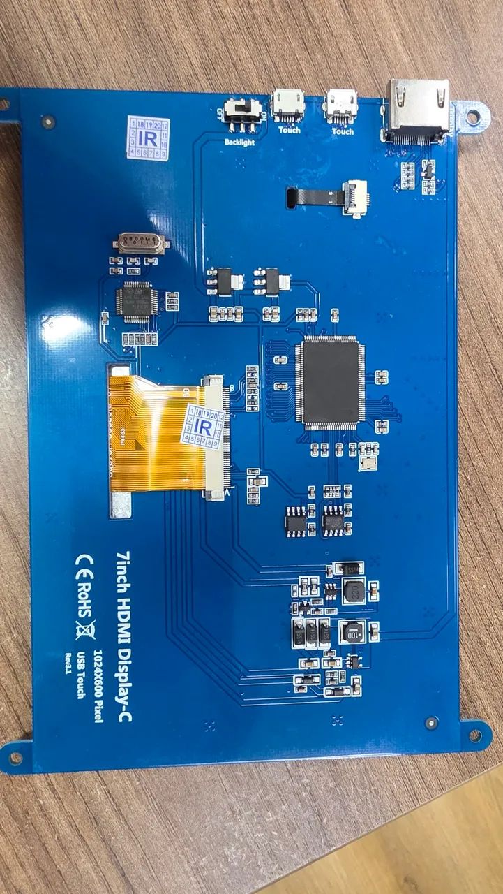 Tela LCD touch 7 - Hdmi - Foto 2