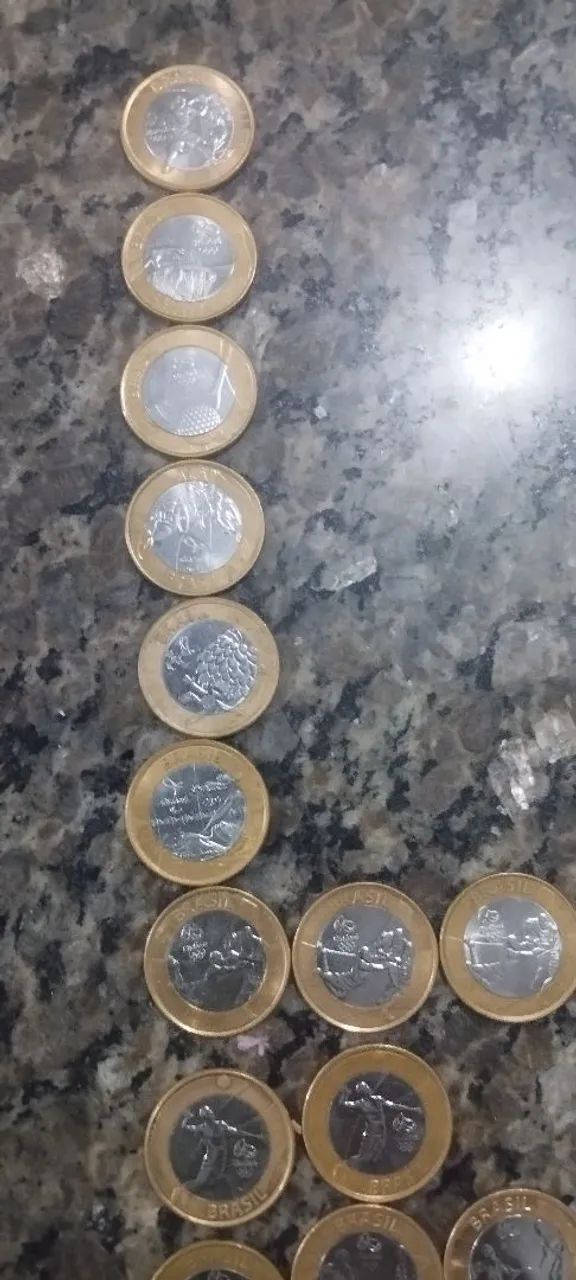 Moedas antigas de 5 a 150 - Foto 3