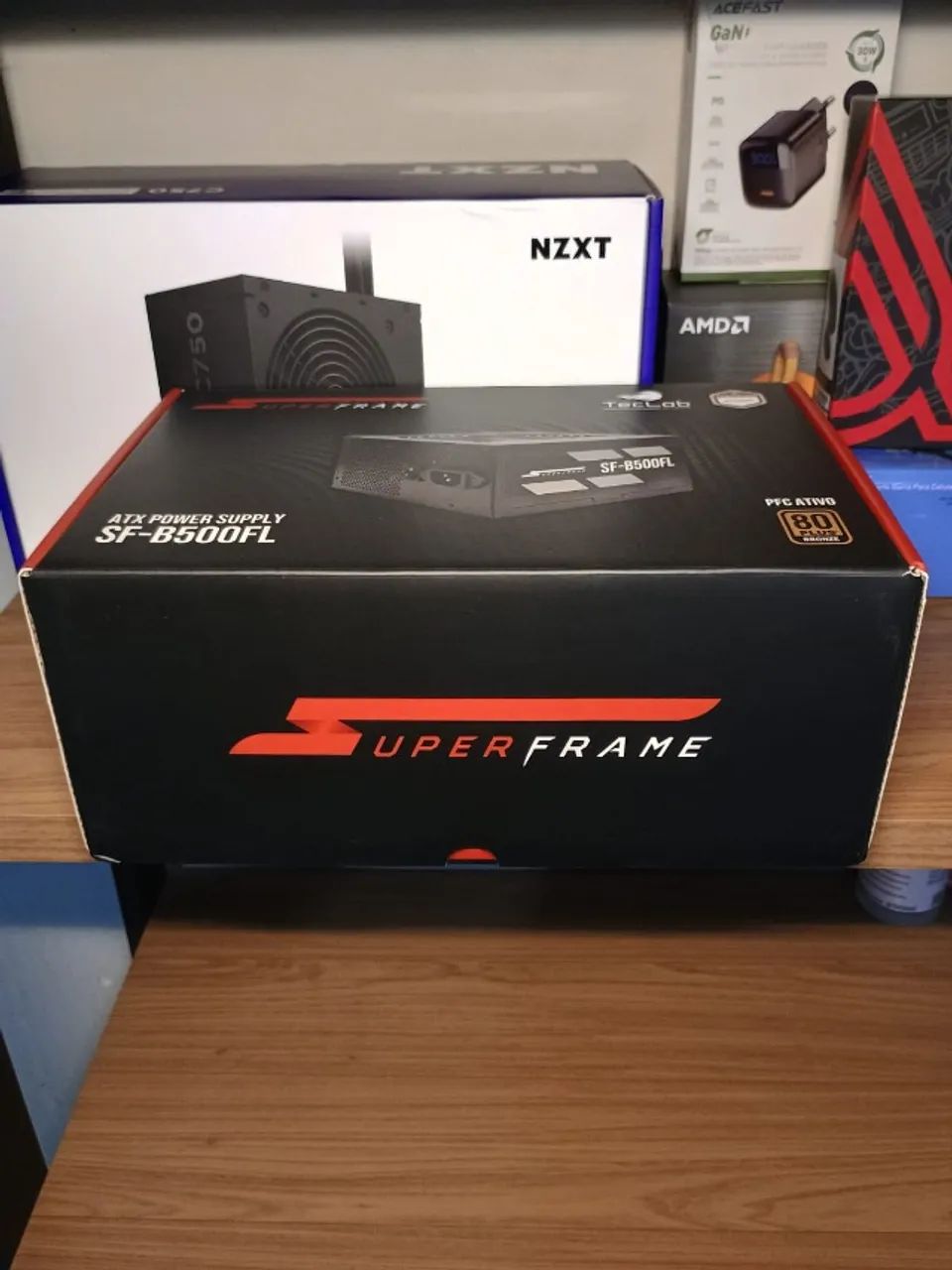 Fonte 500W SuperFrame Teclab Plus Bronze - Foto 2