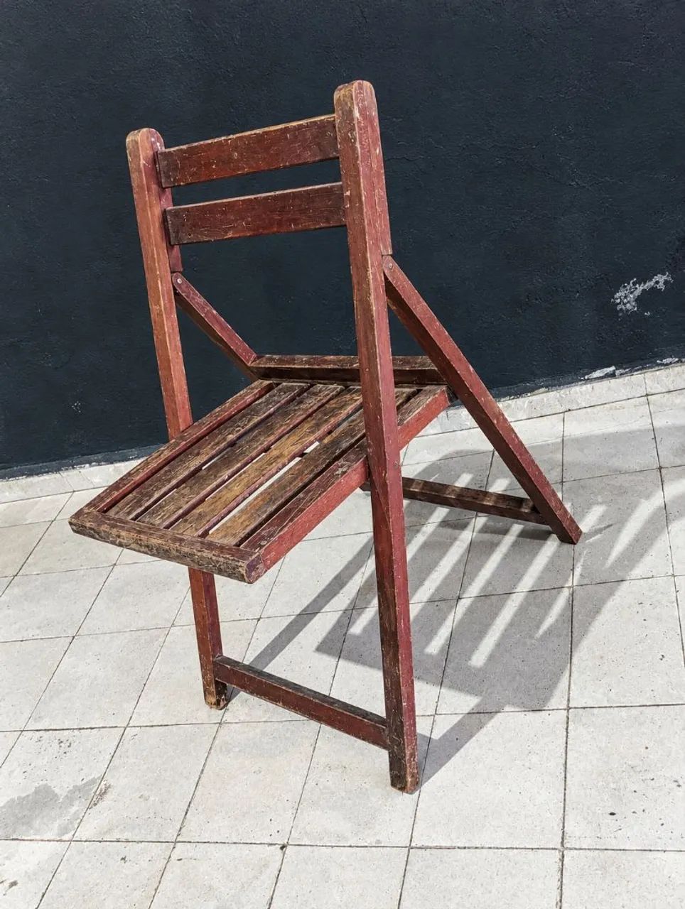 Cadeira para restauração madeira maciça, peças relativamente rústicas,. - Foto 2