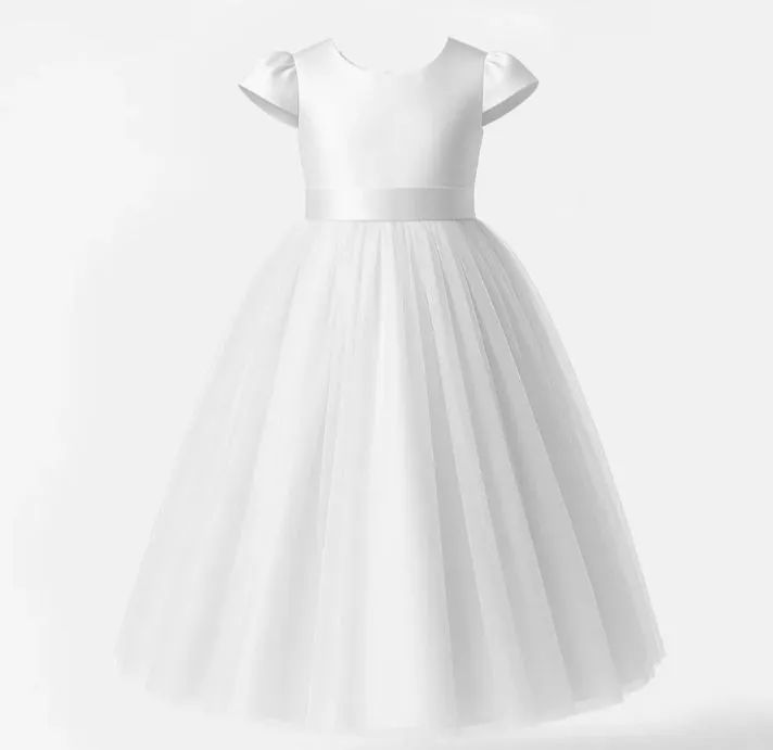 Vestido Daminha 10/ 12 Branco 